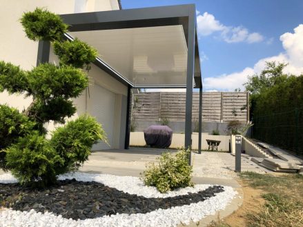 pergola fixe en aluminium
