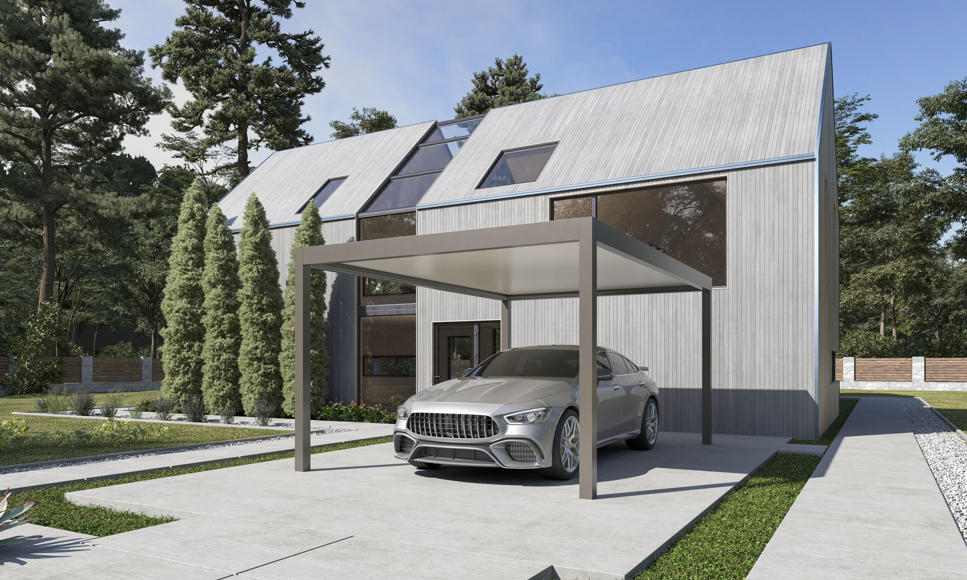 Carport à Montbéliard : Protégez Votre Véhicule avec Élégance
